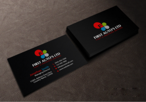 Business Card Design by Creations Box 2015 for First Autos Ltd | Design: #13823105