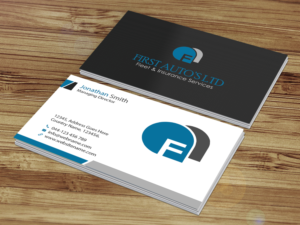 Business Card Design by Creations Box 2015 for First Autos Ltd | Design: #13823112