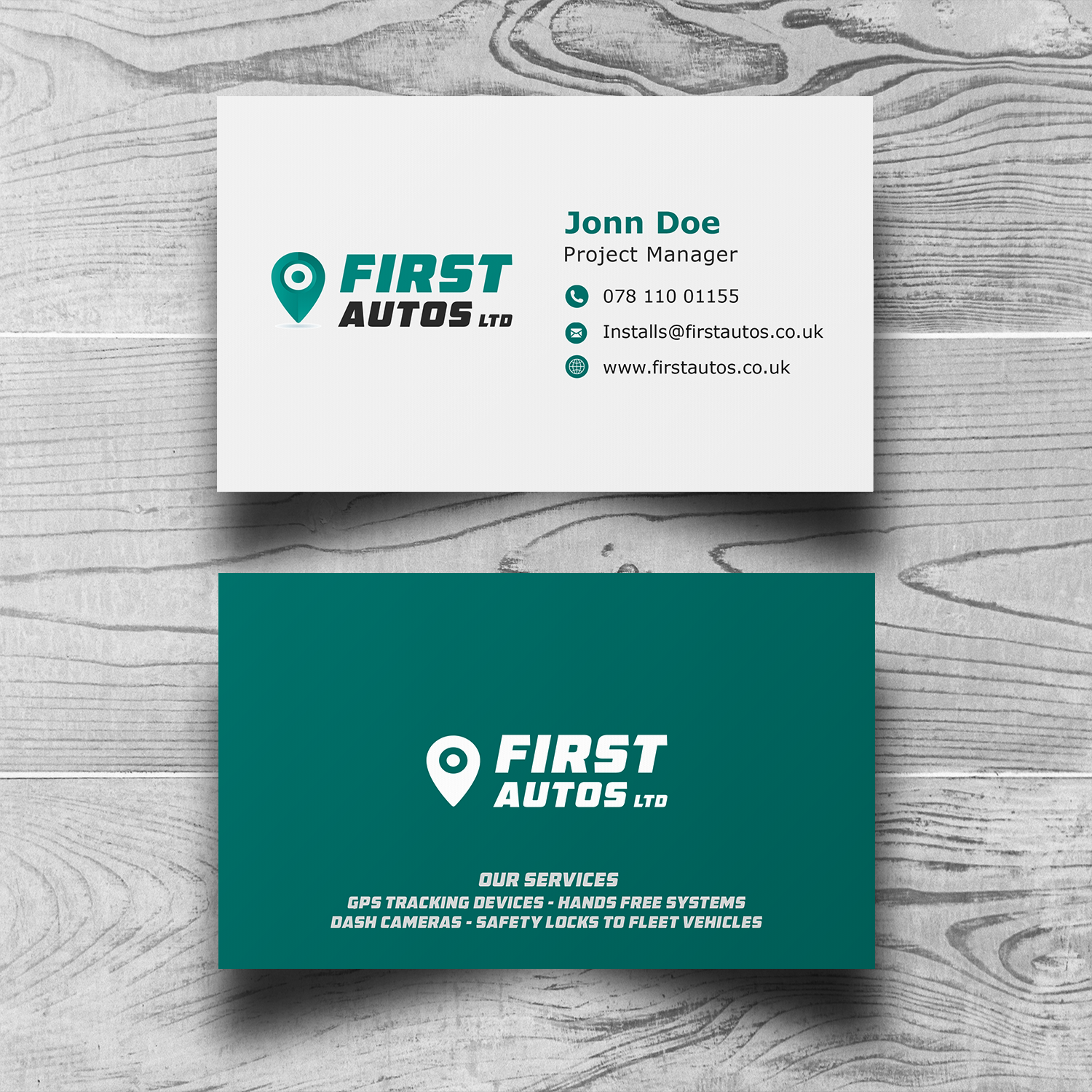 Business Card Design by phoenixx for First Autos Ltd | Design #13887729