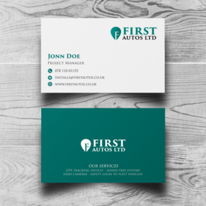 Design de Carte de Visite par phoenixx pour First Autos Ltd | Design #13915721