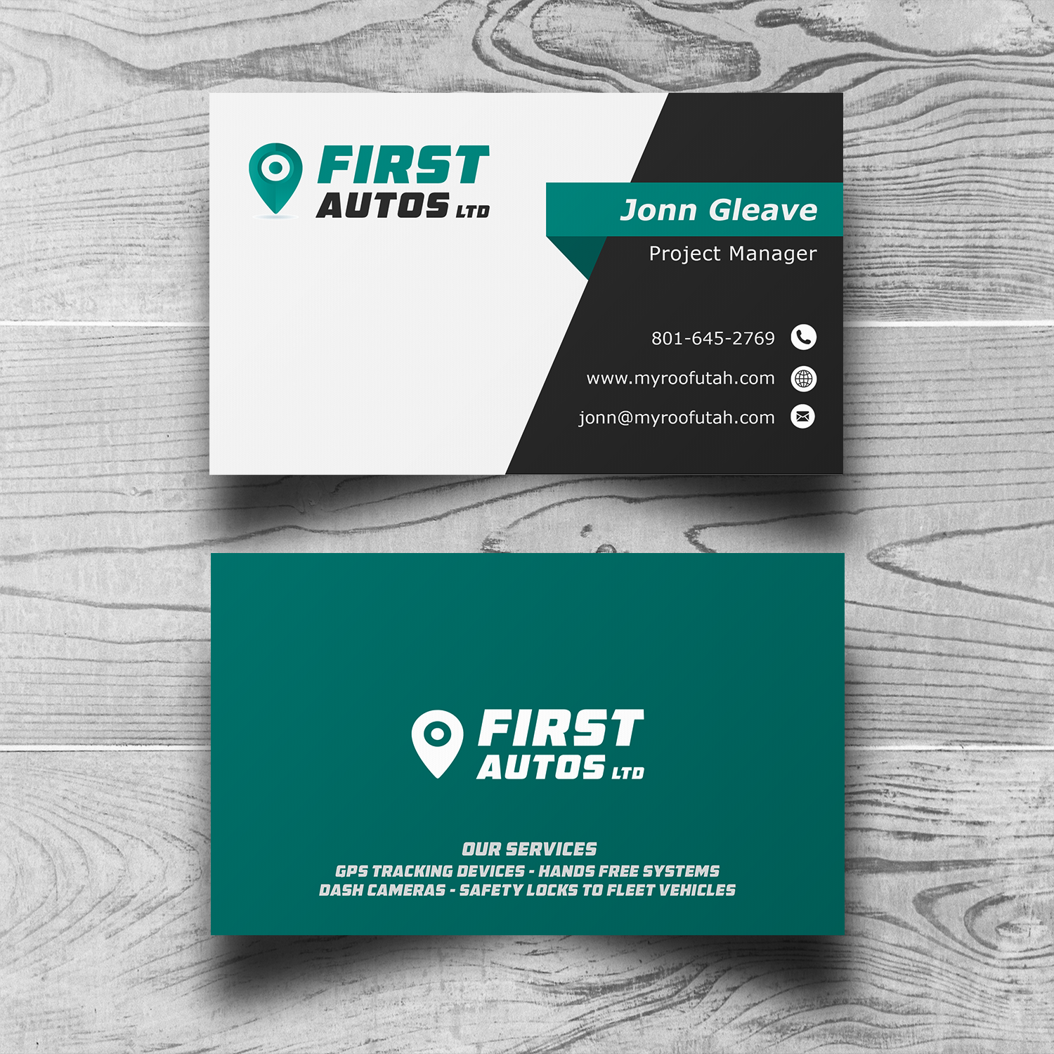 Visitenkarten-Design von phoenixx für First Autos Ltd | Design #13915723