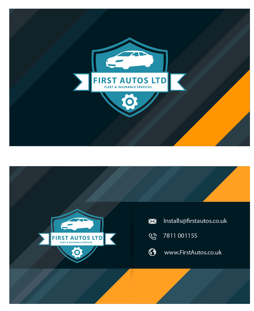 Business Card Design by Albografi for First Autos Ltd | Design #13825987