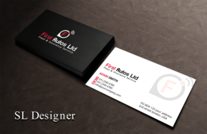 Business Card Design by SL Designer for First Autos Ltd | Design: #13802075