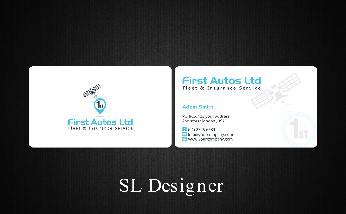 Business Card Design by SL Designer for First Autos Ltd | Design #13802082