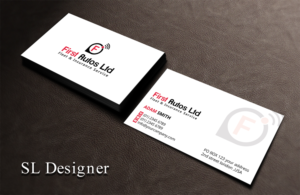 Business Card Design by SL Designer for First Autos Ltd | Design: #13802090