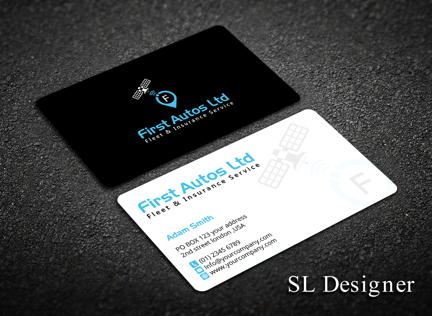 Business Card Design by SL Designer for First Autos Ltd | Design #13839018