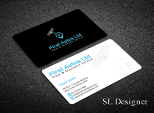 Business Card Design by SL Designer for First Autos Ltd | Design: #13839018