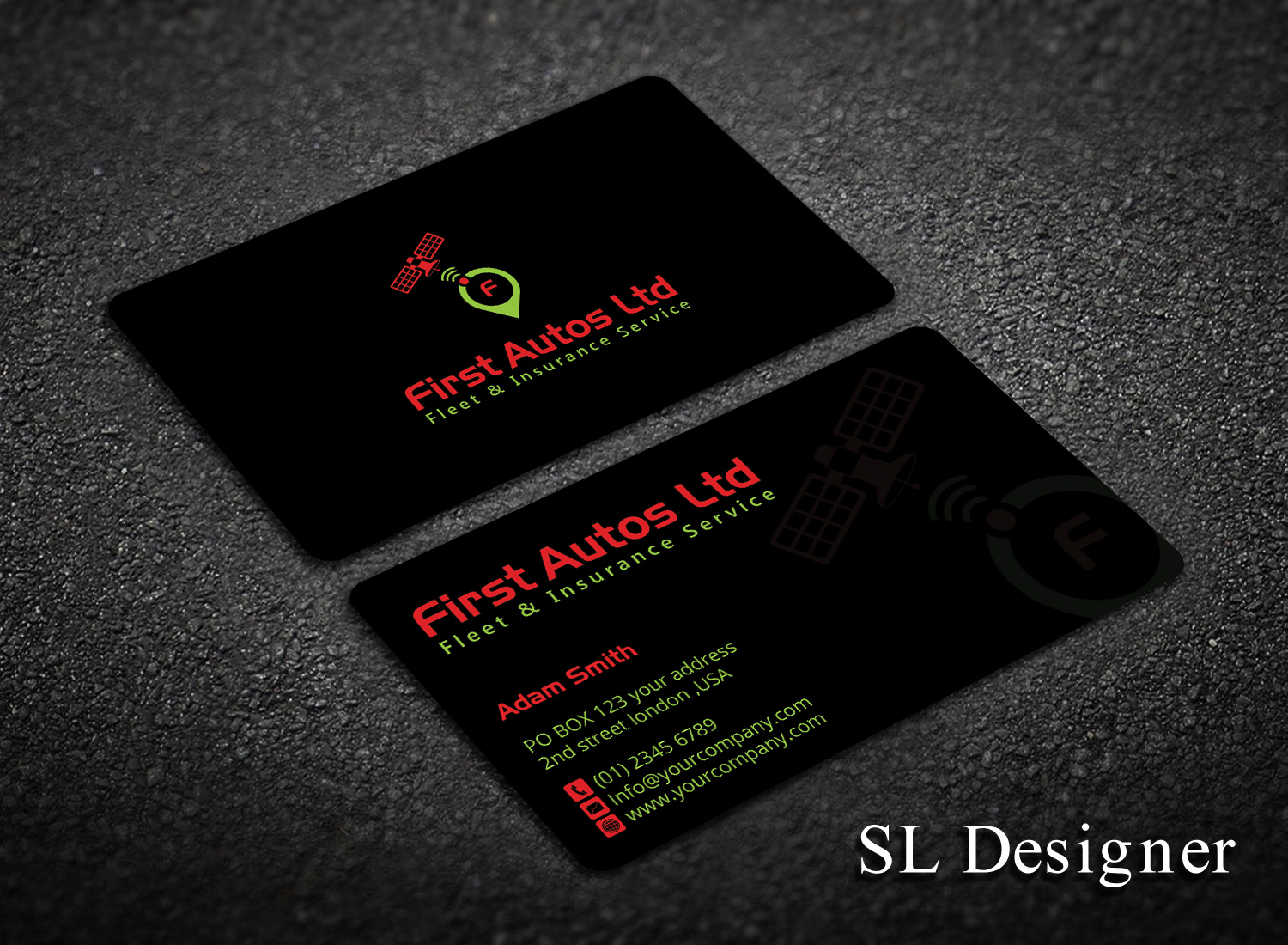 Business Card Design by SL Designer for First Autos Ltd | Design #13839019