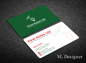 Business Card Design by SL Designer for First Autos Ltd | Design: #13839020