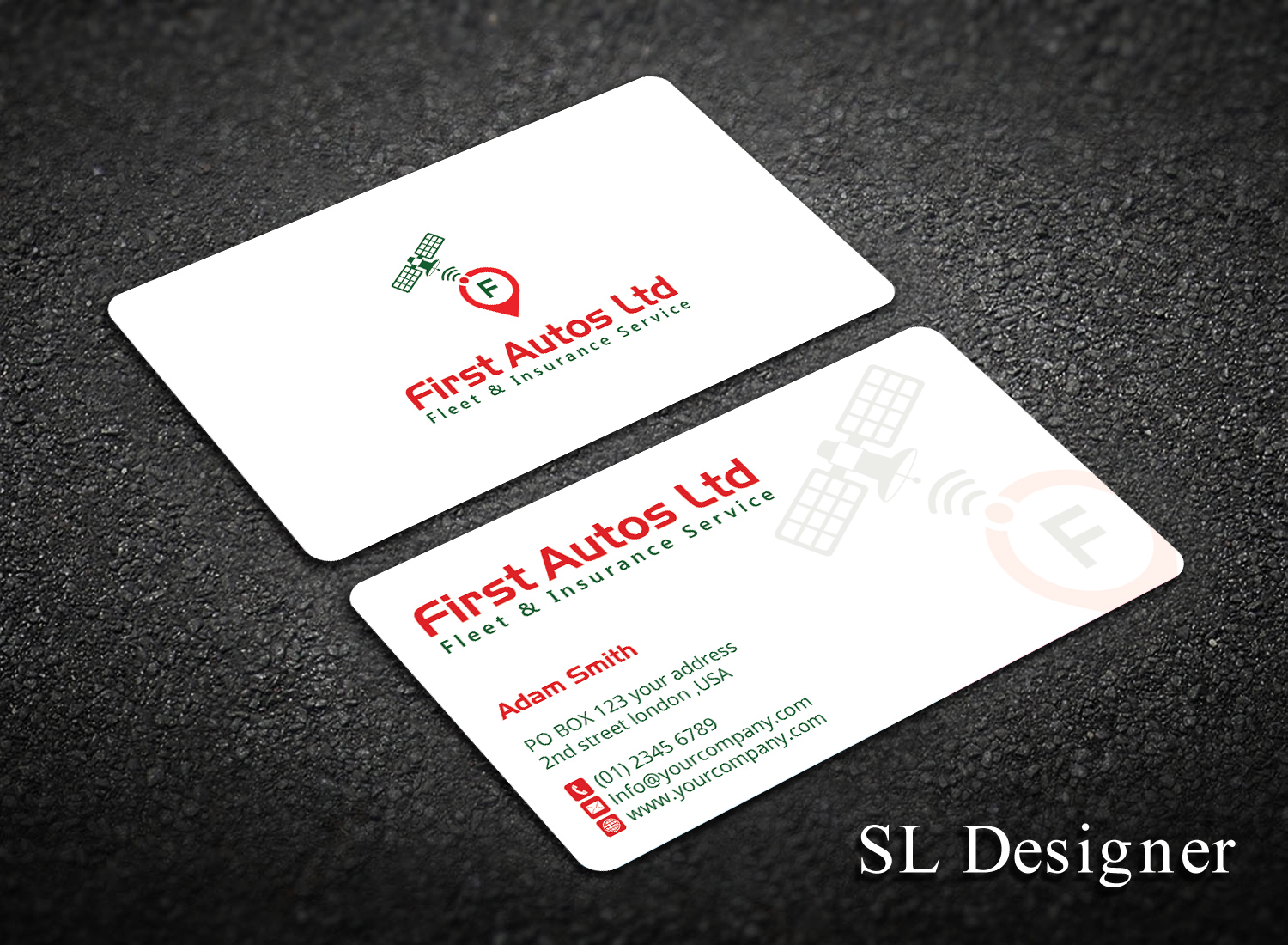 Visitenkarten-Design von SL Designer für First Autos Ltd | Design #13839021
