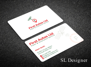 Business Card Design by SL Designer for First Autos Ltd | Design: #13839021