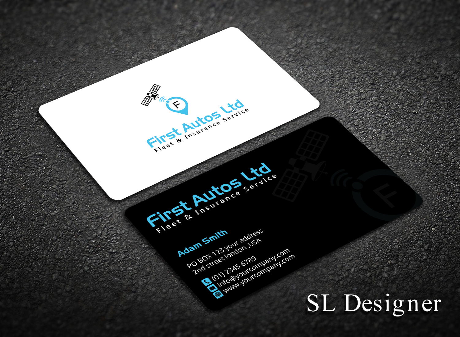 Business Card Design by SL Designer for First Autos Ltd | Design #13839022