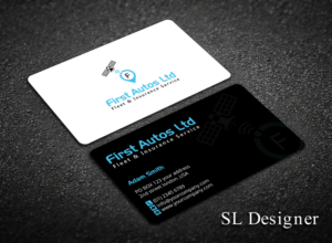 Business Card Design by SL Designer for First Autos Ltd | Design: #13839022