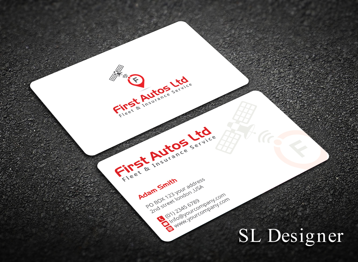 Business Card Design by SL Designer for First Autos Ltd | Design #13839025