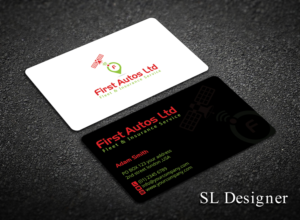 Business Card Design by SL Designer for First Autos Ltd | Design: #13839026