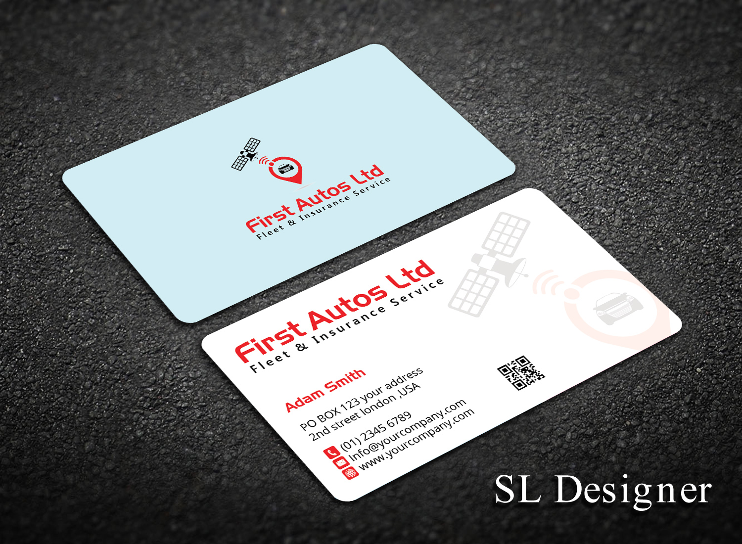 Business Card Design by SL Designer for First Autos Ltd | Design #14072789