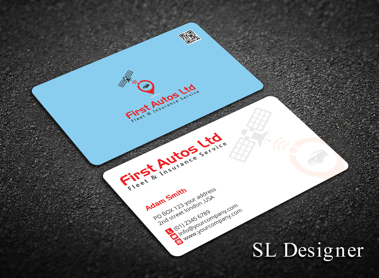 Business Card Design by SL Designer for First Autos Ltd | Design #14072790