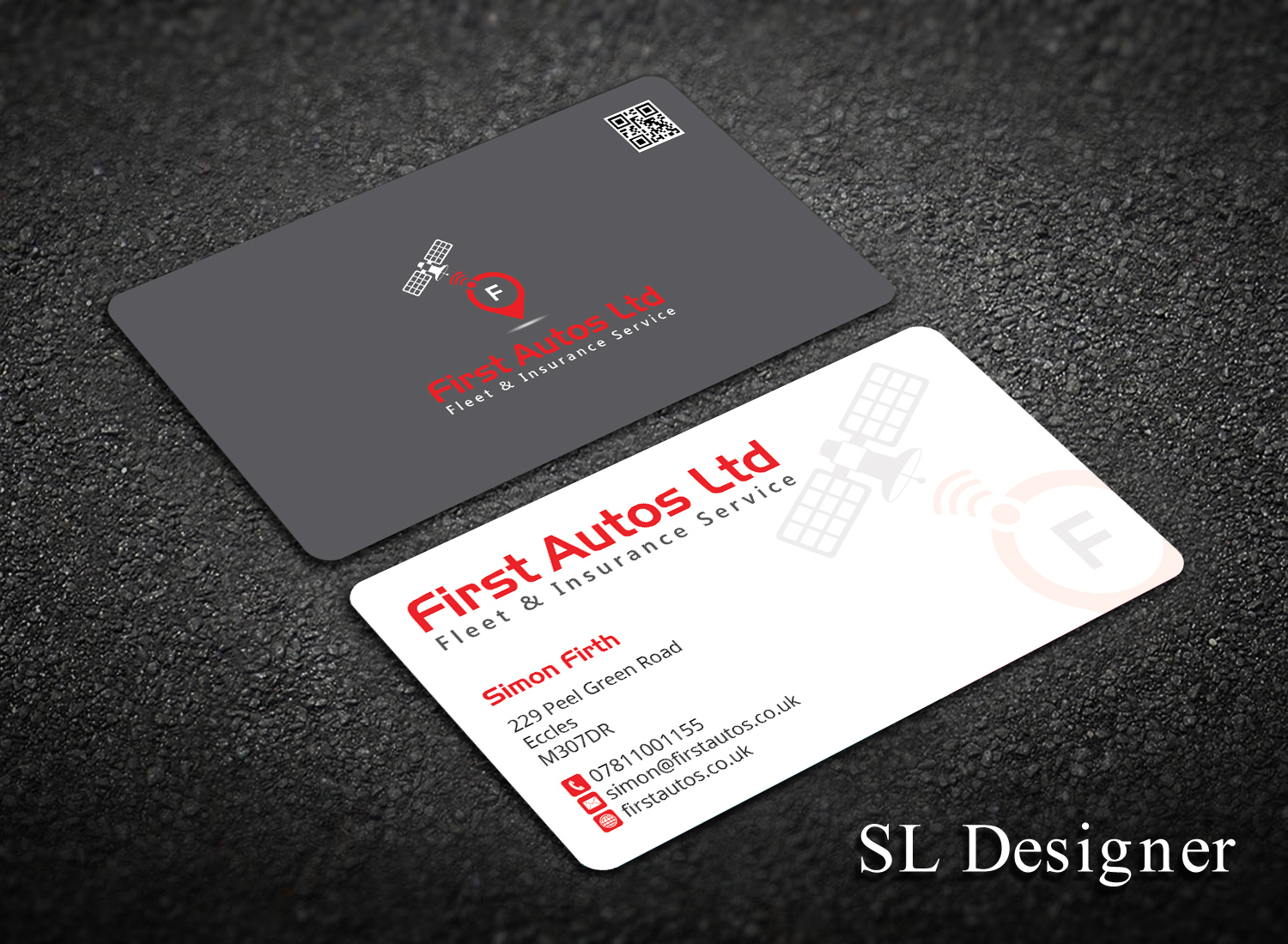 Business Card Design by SL Designer for First Autos Ltd | Design #14073515