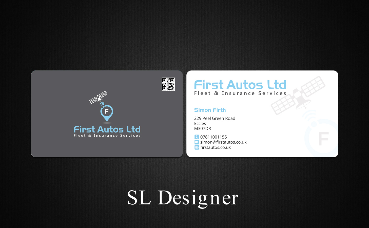 Business Card Design by SL Designer for First Autos Ltd | Design #14087691