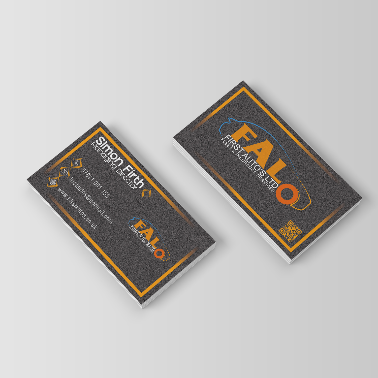 Business Card Design by colorscheme for First Autos Ltd | Design #13846217