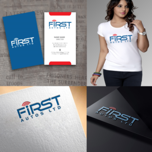 Business Card Design by zebronicgraphic for First Autos Ltd | Design: #13876824
