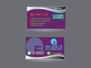 Business Card Design by jisuvo8 for First Autos Ltd | Design: #13834126