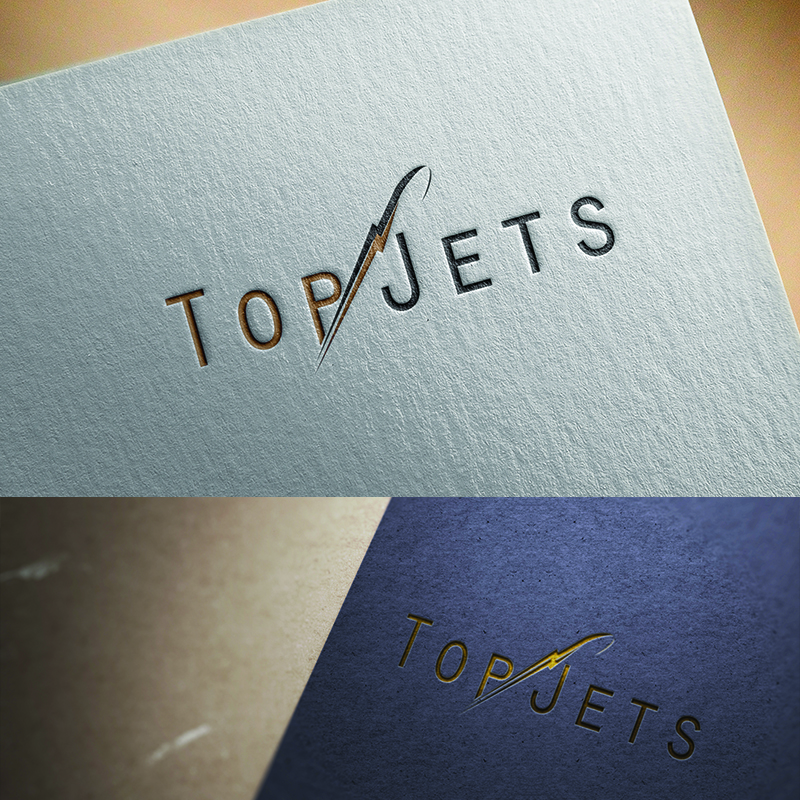 Logo-Design von blue-merry für Top Jets Ltd | Design #14194072