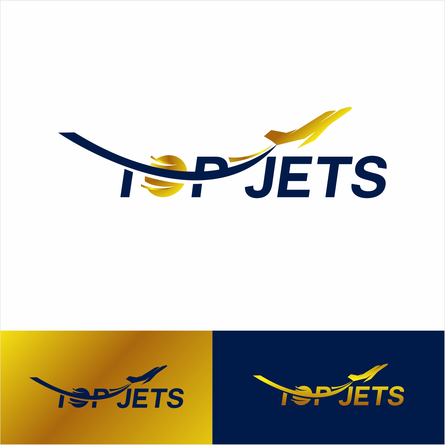 Logo-Design von Soul Light für Top Jets Ltd | Design #14071939