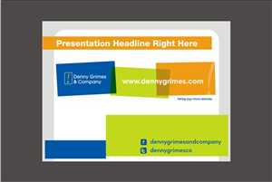 Design de PowerPoint par charmionne pour ce projet | Design : #2489613