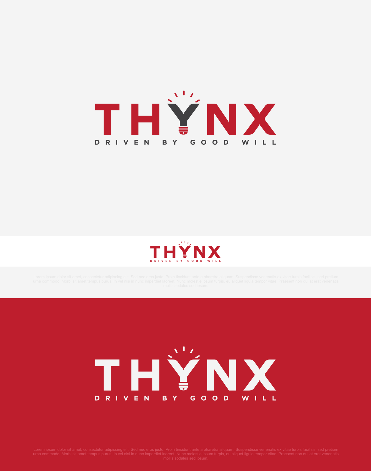 Logo Design by Artnymore for THYNX LLC. | Design #13868471