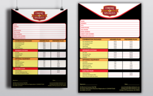 Menu Design by Impressive Sol