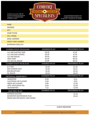 Menu Design by PONIES AND ALIENS