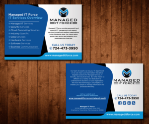 Postcard Design by Designers Hub for Managed IT Force, LLC | Design: #13811045