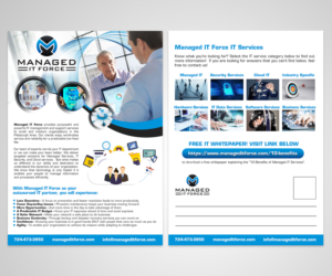 Services Overview Postcard for Managed IT Services Company | Diseño de Postal por jeffdefy