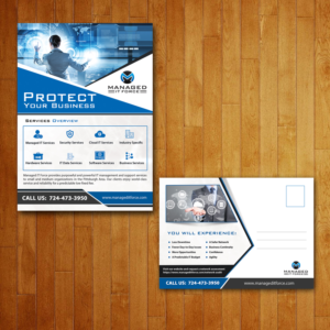 Postcard Design by creative.bugs for Managed IT Force, LLC | Design: #13833413