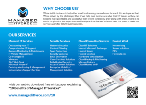 Postcard Design by VEGA-Designs for Managed IT Force, LLC | Design: #13809751