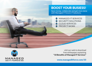 Postcard Design by VEGA-Designs for Managed IT Force, LLC | Design: #13809752