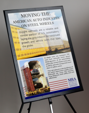 Signage Design by Pint & Promotional Projects for Michigan Railroads Association | Design: #13817575
