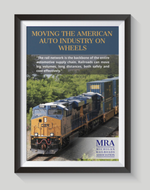 Signage Design by Pint & Promotional Projects for Michigan Railroads Association | Design: #13818561