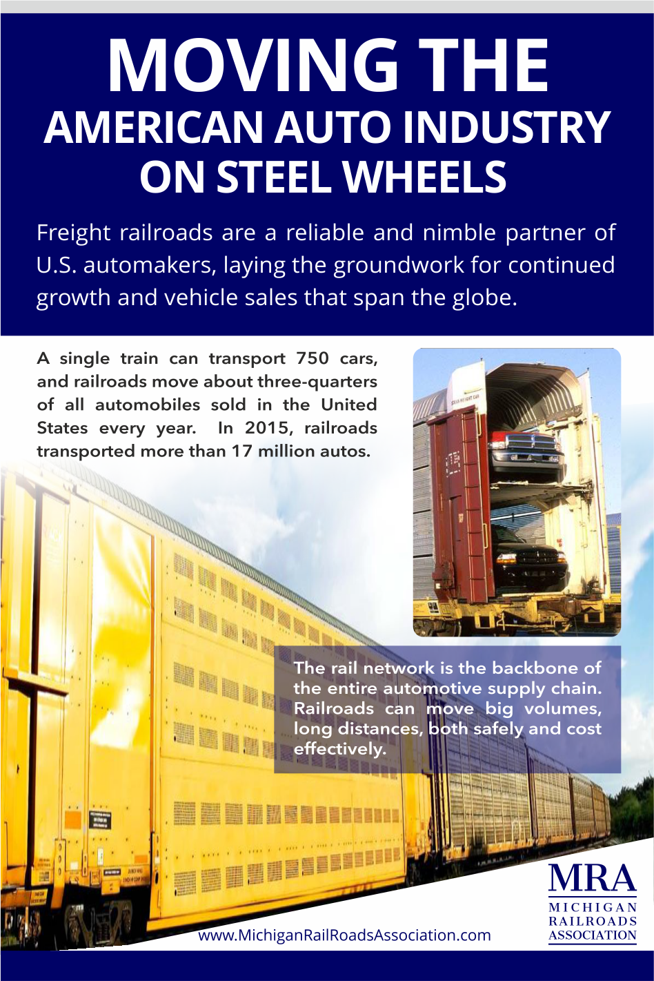 Signage Design by Pint & Promotional Projects for Michigan Railroads Association | Design #13852641