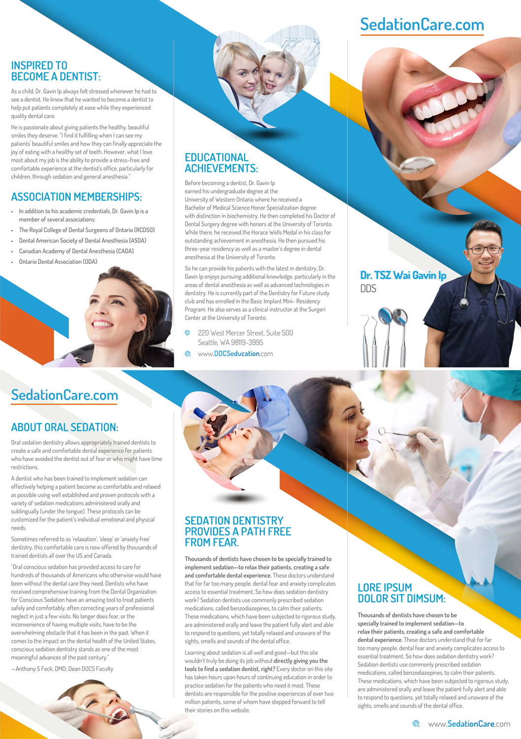 Flyer Design by Marketing Wings for The Tooth Corner  | Design #13845192