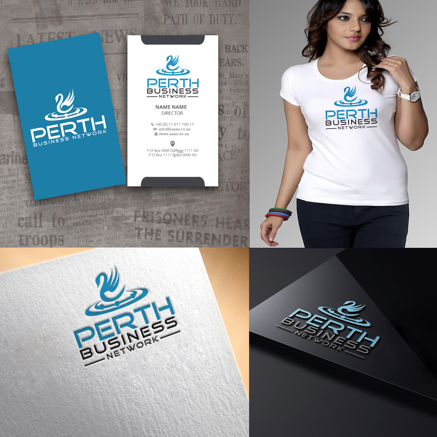 Logo Design by zebronicgraphic for Perth Business Network | Design #13876794