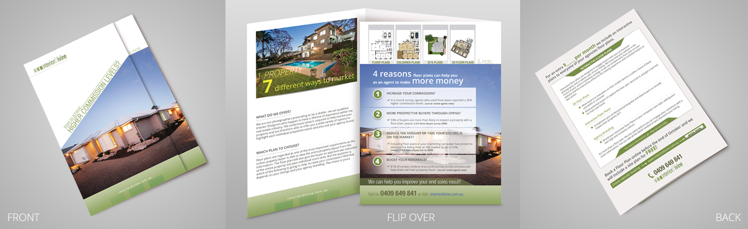 Brochure Design by Ataur for Interior Divine Property Styling  | Design #2504600