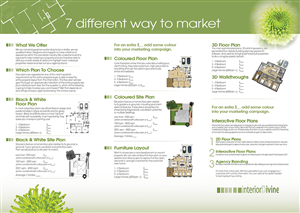 Brochure Design by Linda Iskra for Interior Divine Property Styling  | Design: #2501337