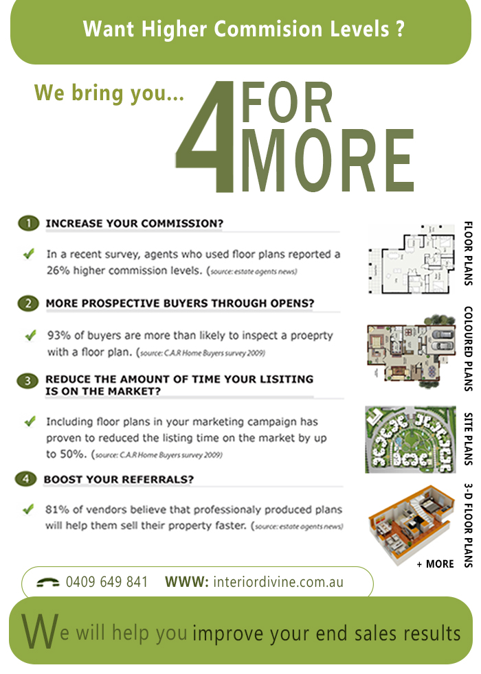 Brochure Design by A•A for Interior Divine Property Styling  | Design #2488134