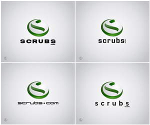 Scrubs.com | Logo Design by dharlan
