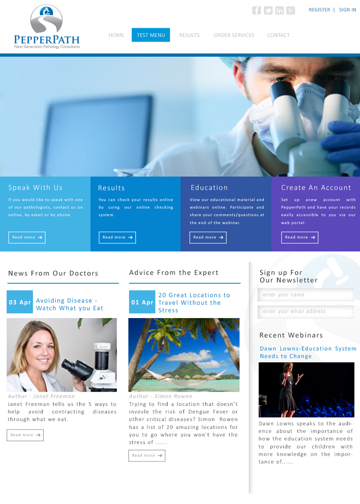 Web Design by sammy for this project | Design #2504991