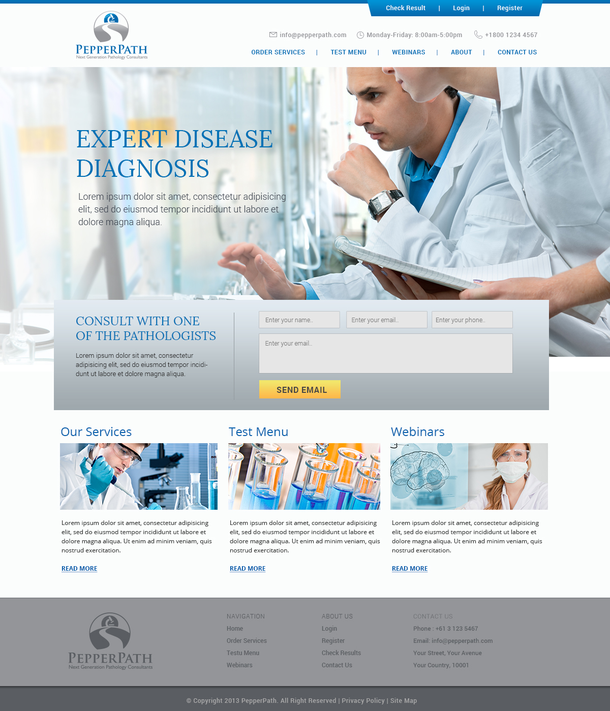 Diseño Web por Emmanuel para este proyecto | Diseño #2573570