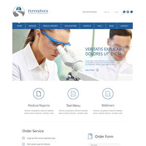 Web Design by Silverfox Studio for this project | Design: #2624667