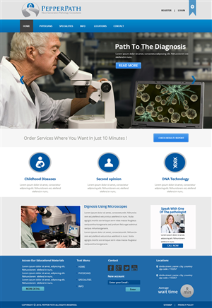 Web Design by OM for this project | Design: #2544980